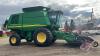 JD 9760 STS Combine, 2534 Roto Hours Showing, 3755 Engine Hours Showing, S/N S711764 - 8