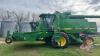 JD 9600 Combine, 3301 Separator Hours Showing, 4498 Engine Hours Showing, S/N 661755