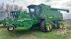 JD 9600 Combine, 3301 Separator Hours Showing, 4498 Engine Hours Showing, S/N 661755 - 2