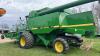 JD 9600 Combine, 4164 Separator Hours Showing, 5980 Engine Hours Showing, S/N 650675 - 11