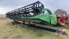 30ft JD 630F Hydraflex Header, S/N F707490