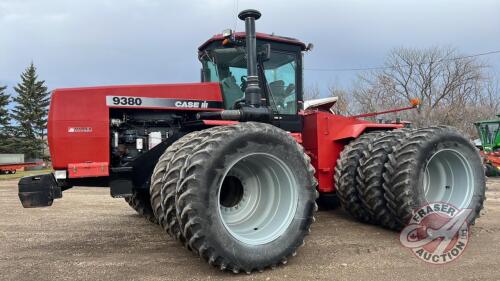 CaseIH 9380 4WD Tractor, 8060Hrs Showing, S/N JEE0068291