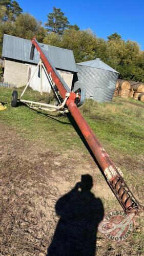 8"x41' Farm King PTO Auger, S/N 9117656