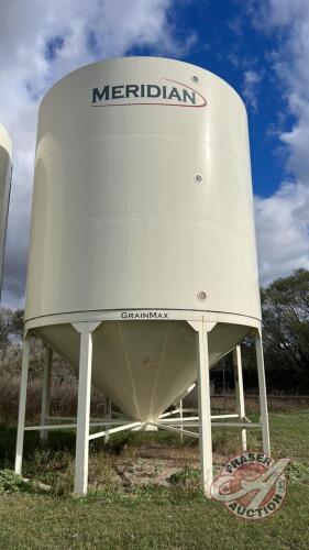 Bin #3 - Approx 3000 Bushel Meridian GrainMax Hopper Bottom Bin, S/N 6220140446 (Must be removed by September 1st, 2024)179