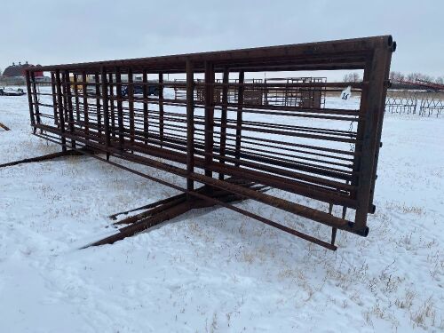 24' Free Standing Windbreak Panel (combo)