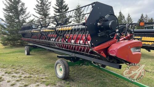 30’ CaseIH 2020 Flex header with Horst 4-wheel transport, s/nYAZL52518