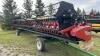 30’ CaseIH 2020 Flex header with Horst 4-wheel transport, s/nYAZL52518