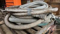 Pallet of assorted suction hose