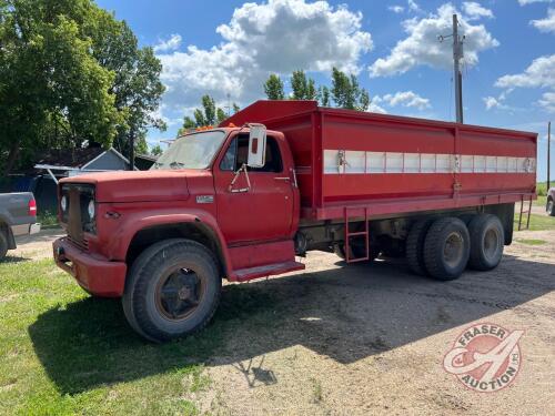 GMC 6500 Tag Axle Grain Truck, 87,807 Showing, VIN: TCE675V598164, (NO TOD)