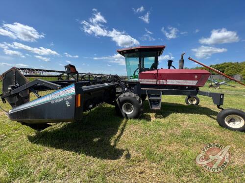 Premier 2930 Swather, 3800 Hrs Showing, S/N 124738