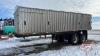 1974 24ft Aluminum T/A End Dump Grain Trailer, VIN: 112468051498, Owner: Edith Desrochers, Seller: Fraser Auction_________________ - 2
