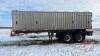 1974 24ft Aluminum T/A End Dump Grain Trailer, VIN: 112468051498, Owner: Edith Desrochers, Seller: Fraser Auction_________________ - 3