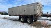 1974 24ft Aluminum T/A End Dump Grain Trailer, VIN: 112468051498, Owner: Edith Desrochers, Seller: Fraser Auction_________________ - 5