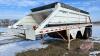 1983 28ft Lode-Master T/A Belly Dump Gravel Trailer, VIN: 2L9DT2824DW006045, Owner: Edith Desrochers, Seller: Fraser Auction_______________ - 2