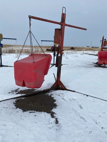 Easy Way Cattle Oiler w/ mineral tub