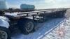 1994, Doepker Super B Flat Deck Trailer, bale extensions, strap winches, 255/70R22.5 rubber, steel deck (lead), plank deck (pup), Lead VIN: 2D9HBFA38R1016163, Pup VIN: 2D9HBFZ25R10106164 - 12