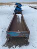 10' metal Blue trough feeder - 5