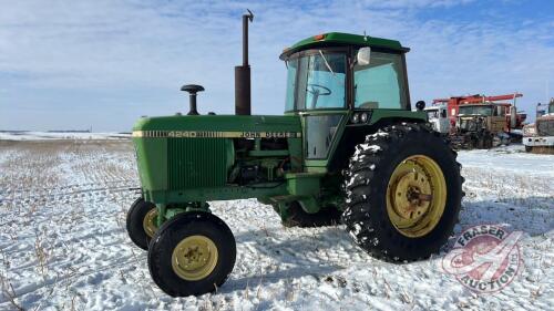 JD 4240 2WD Tractor, 10,550 Hrs Showing, S/N 011811R