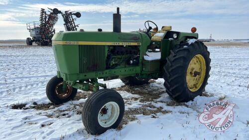 JD 4030 2WD Tractor, 2256 Hrs Showing, S/N 003379R