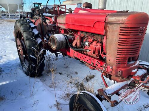 Farmall M Tractor, S/N 38159