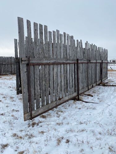 30' Free Standing windbreak panel