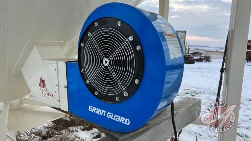 5HP Grain Guard In-Line Centrifugal Aeration Fan, S/N 2014FC53243