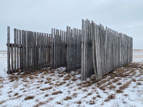 30' Free Standing windbreak panel