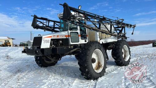 Wilmar 765 Air Ride High Clearance Sprayer, 3732 Hrs Showing, S/N-N/A