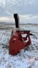 8ft buhler/Farm King 960 3pt Snowblower, S/N 20404772 - 3