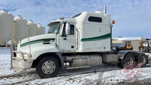 2007 Mack Vision T/A Highway Truck, 198,833 Showing, 21,492 Hrs Showing, SAFETIED, VIN: 1M1AK07Y57N016279, Owner: Edith Desrochers, Seller: Fraser Auction______________