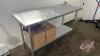 5’x2' S/S table