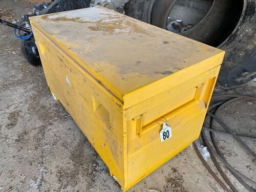 4' steel job box