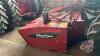 13ft MacDon R85 Rotary Discbine Crimper Header, S/N 292125