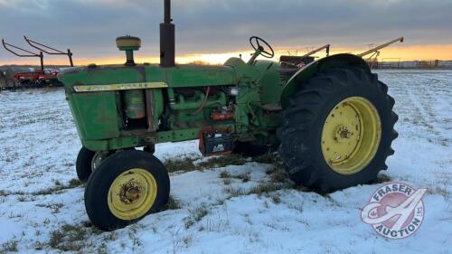 JD 4010 2WD Tractor, 4937 Hrs Showing, S/N 25996 (engine seized)