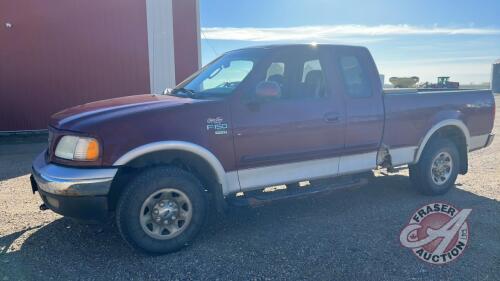 2003 Ford F150 XLT 4x4 Extended Cab Truck, 413,920 Showing, VIN: 1FTPX18L63NA15866, Owner: Lyle M Forsyth, Seller: Fraser Auction_______________