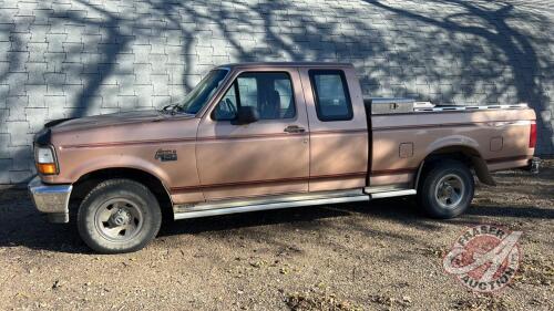 1995 Ford F150 XL 4x4 Extended Cab Truck, 144,361 Showing, VIN: 1FTEX14N1SKB70159, Owner: Lyle M Forsyth, Seller: Fraser Auction_______________