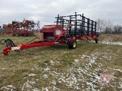 60’ Bourgault 7200 Heavy Harrows with Valmar