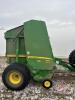 JD 569 Mega Wide Plus round baler, SN-412638