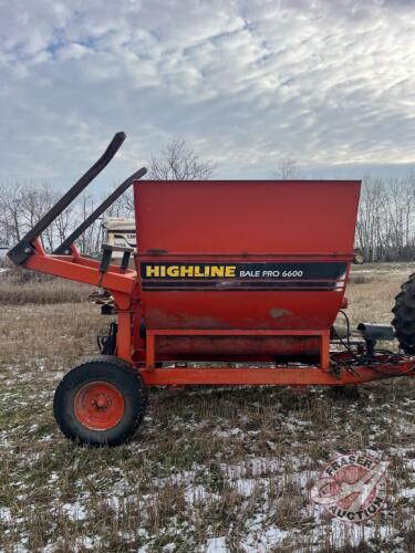 Highline Bale Pro 6600 bale processor