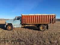 1973 Chev C65 single axle 3 ton Grain Truck, 98,030 showing, VIN: HINCCE673U144381, OWNER: Quinn D Chomenchuk, SELLER: Fraser Auction _________________