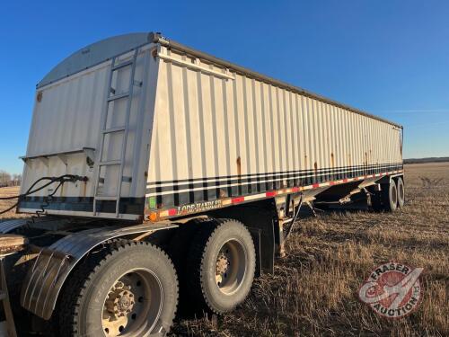 2002 40' Lode-King tandem axle Grain Trailer, VIN: 2LDLH40272V037125, OWNER: Quinn D Chomenchuk, SELLER: Fraser Auction _____________