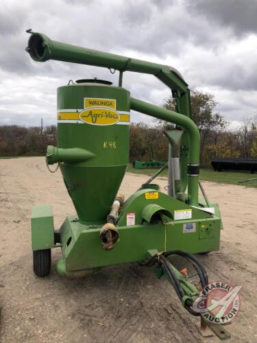 K48, Walinga 510 Standard Grain Vac, S/N T510STD9303526