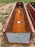 K49, 12' Feed Trough (A)