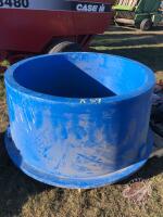 K59, RND Poly Water Trough (Blue)