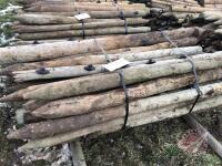 K59, USED 6' (3"-5") Fence Post (S)