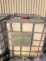 K59, 1000L Tote in Metal Crate (A)