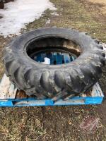 K59, USED Goodyear 14.9-28 tire