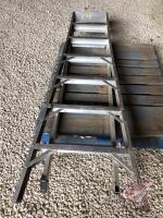 K38, 14' 2-way extendable ladder