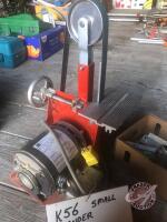 K56, Small sander, electric and box of attachments