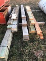 K49, Assorted treated lumber up to 16' (A) (B) (C)